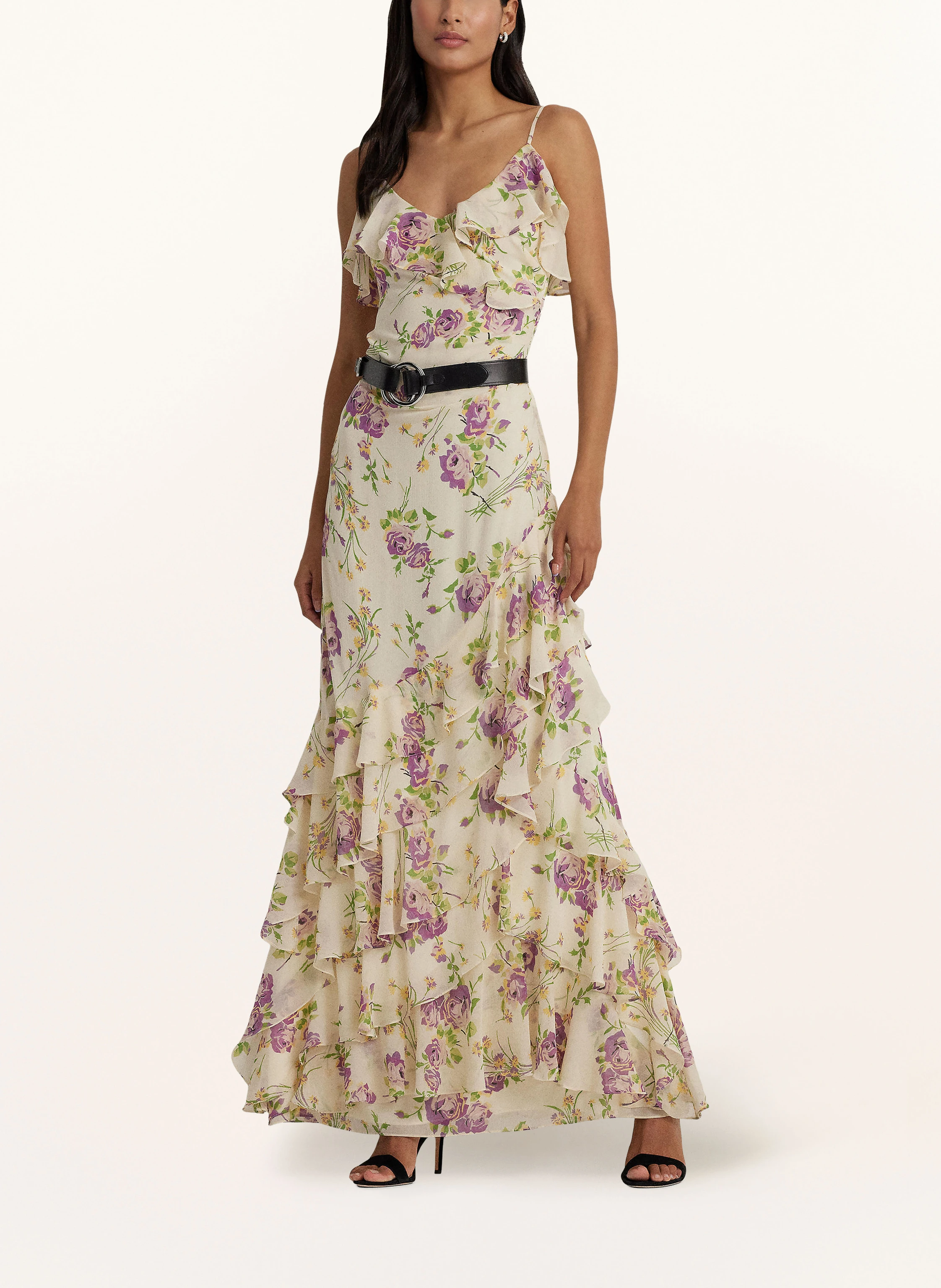 LAUREN RALPH LAUREN Cocktailkleid mit Volants