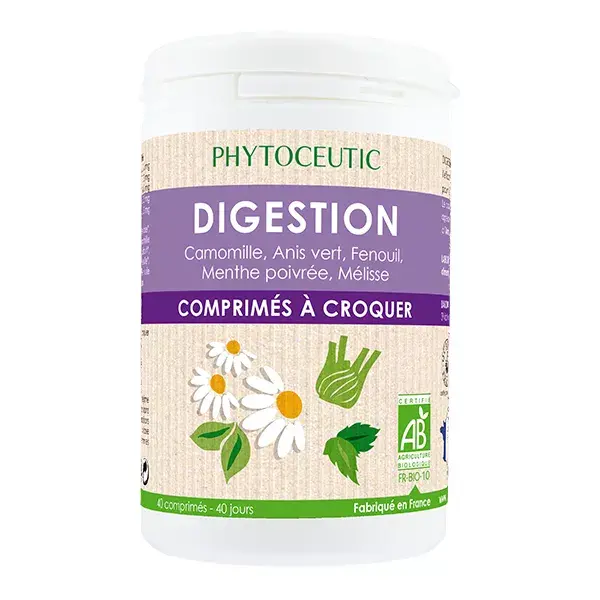 Digestão Orgânica Fitoceutica 40 comprimidos