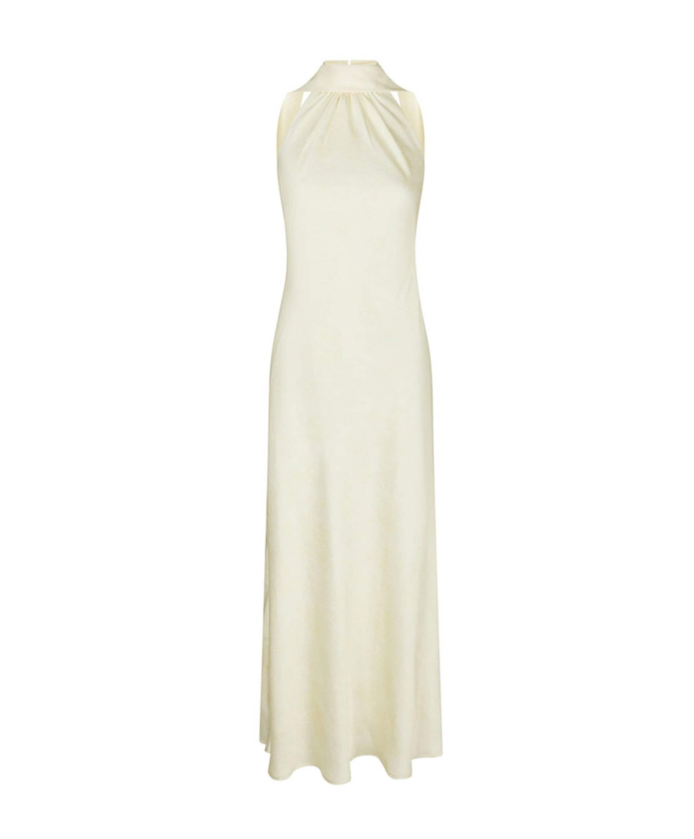 Neo Noir Dames jurk geel