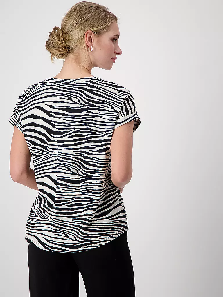 MONARI Blusenshirt schwarz