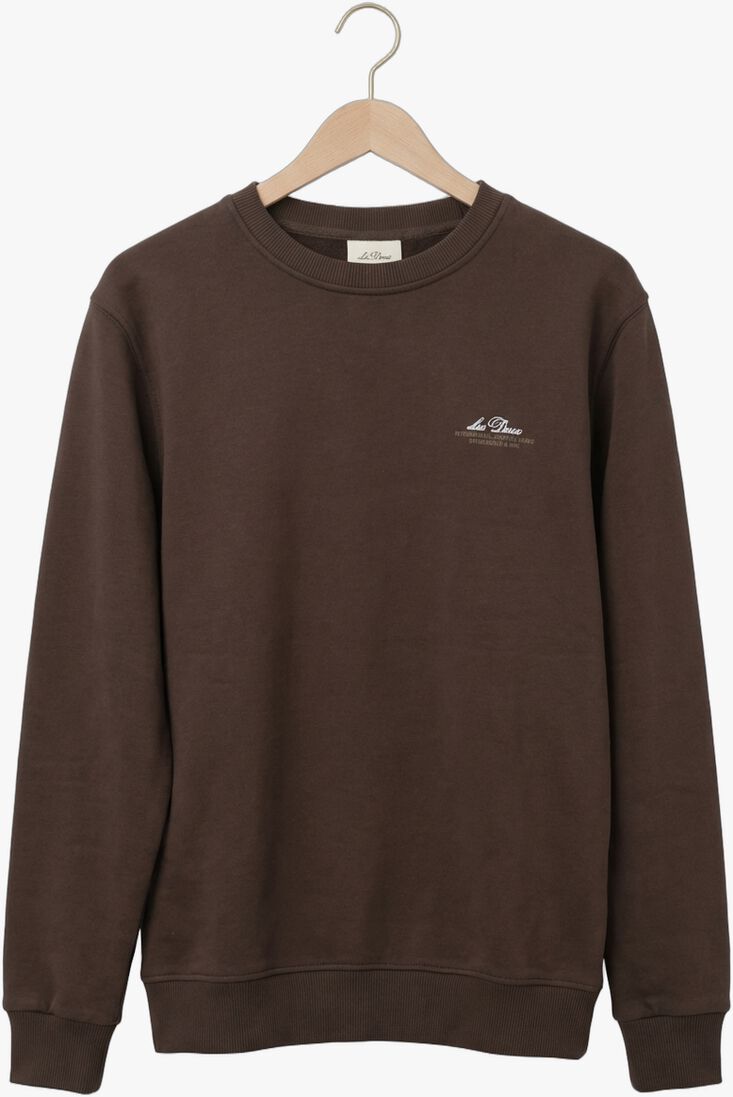 bruine les deux sweater ben globe sweatshirt