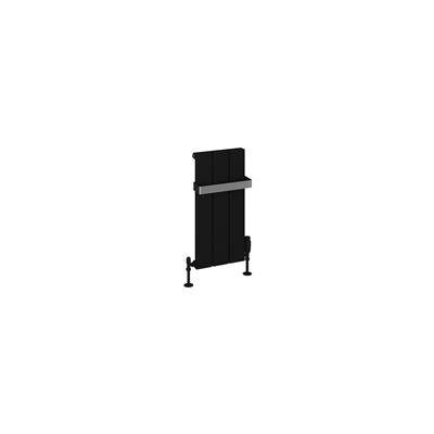 Eastbrook Rosano verticale aluminium radiator 28x60cm mat zwart 316 Watt