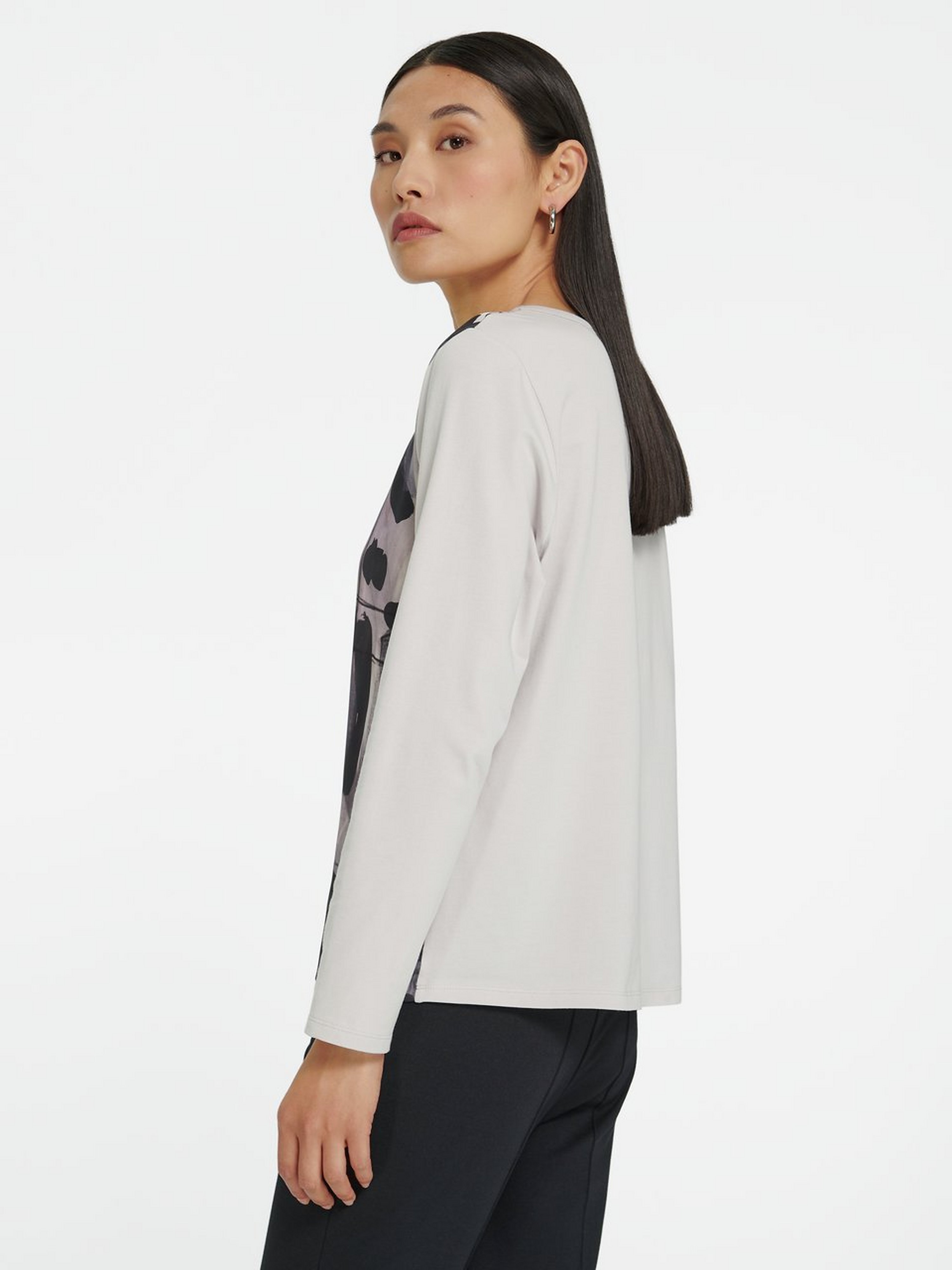 Rundhals-Shirt