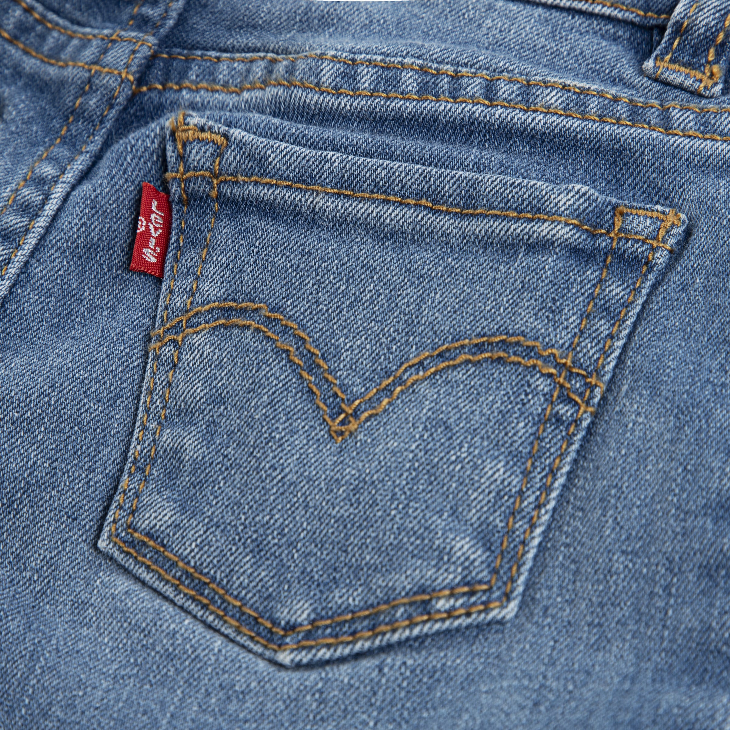 Levi's® Kids Langarmshirt & Hose »LVG CROCHET LEVI'S TOP,JEANS«, 2 Stk. mit Blümchenstickereien - for GIRLS