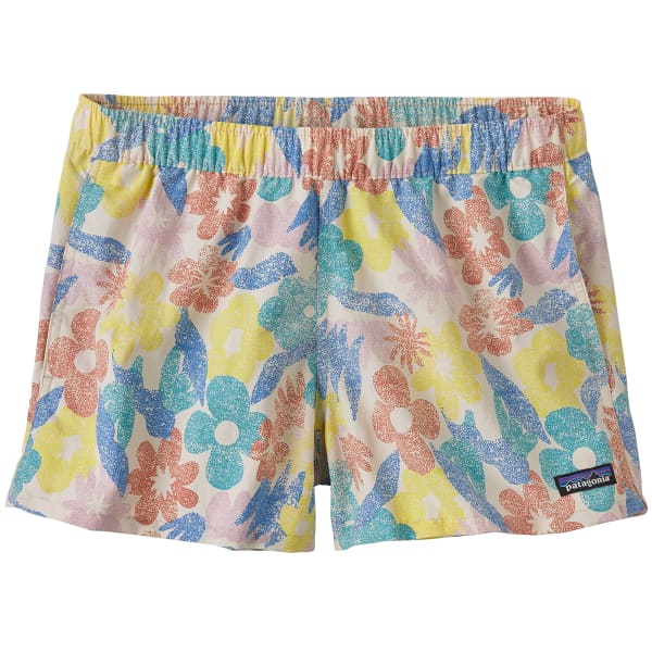 Short PATAGONIA W'S BARELY BAGGIES SHORTS 2 1/2 IN CHANNELING SPRING: NATURAL