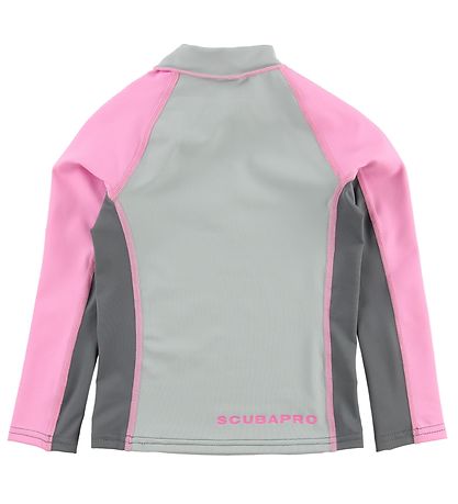 Scubapro Bådebluse - Harmony Rash - UV80 - Gr?/Rosa