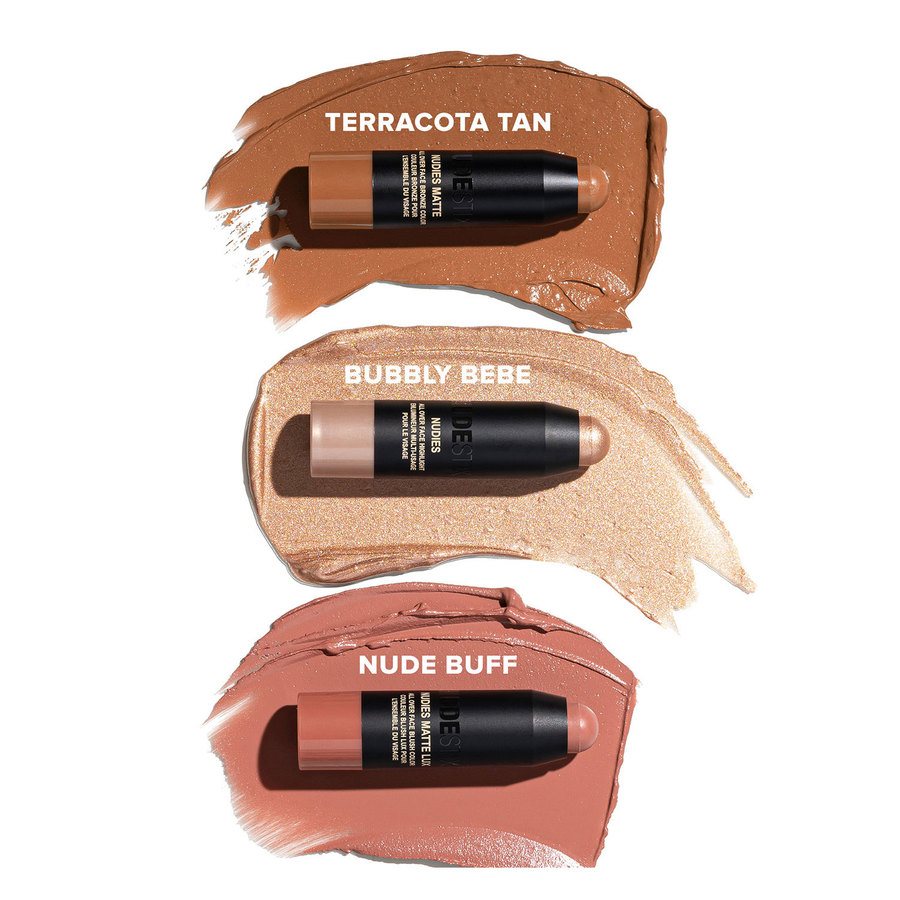 Nudestix Soft & Warm Nudes Mini 3-Piece Kit 1pcs