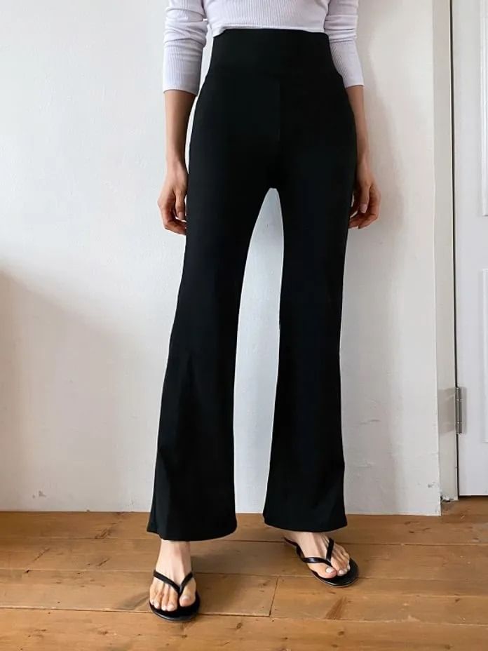 Seoulium - Hoge taille bootcut legging