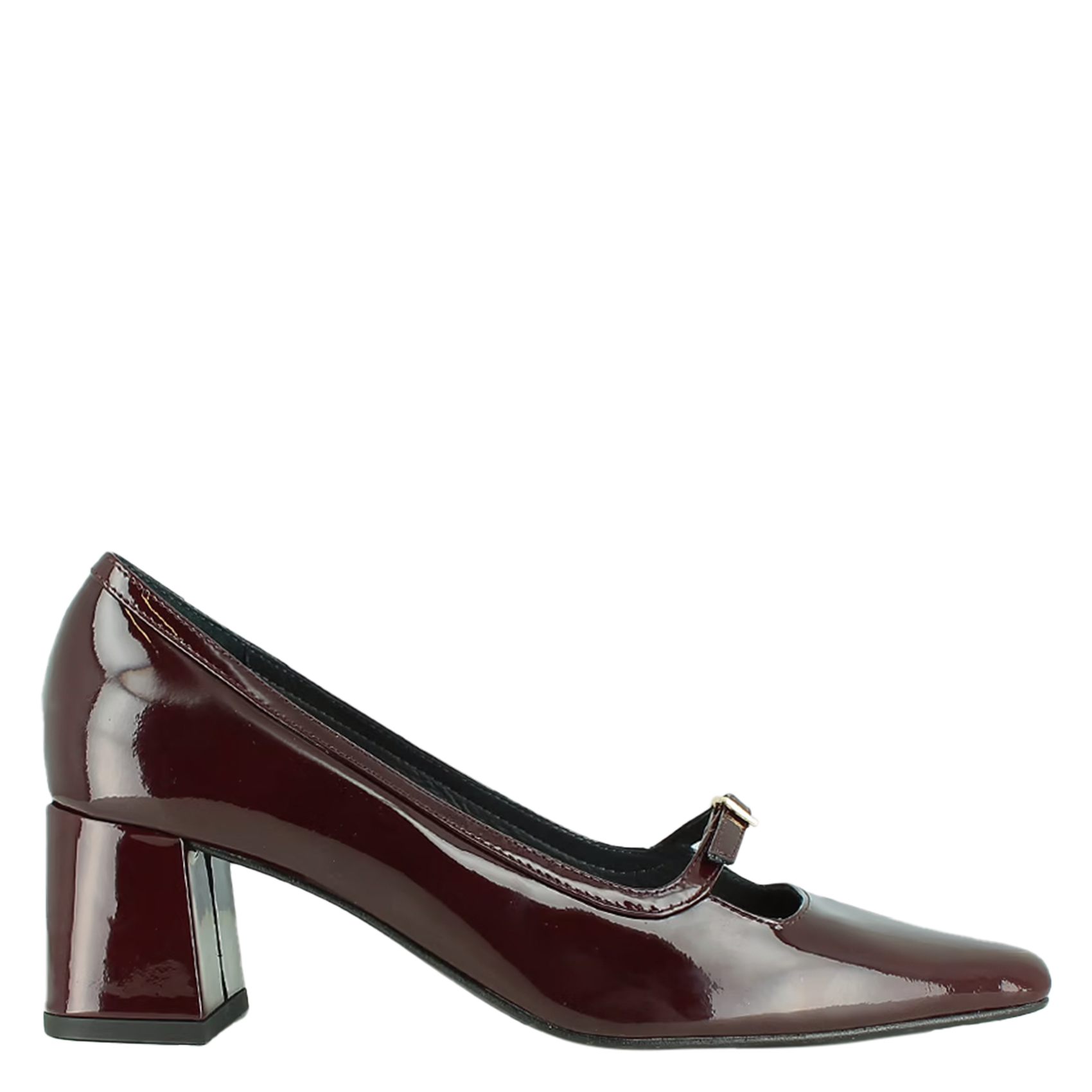 DIOLA - Escarpins en cuir vernis | Rouge
