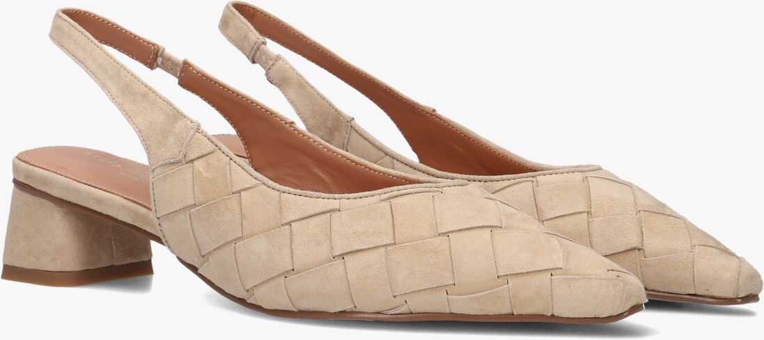 beige stefano lauran slingbacks d24062