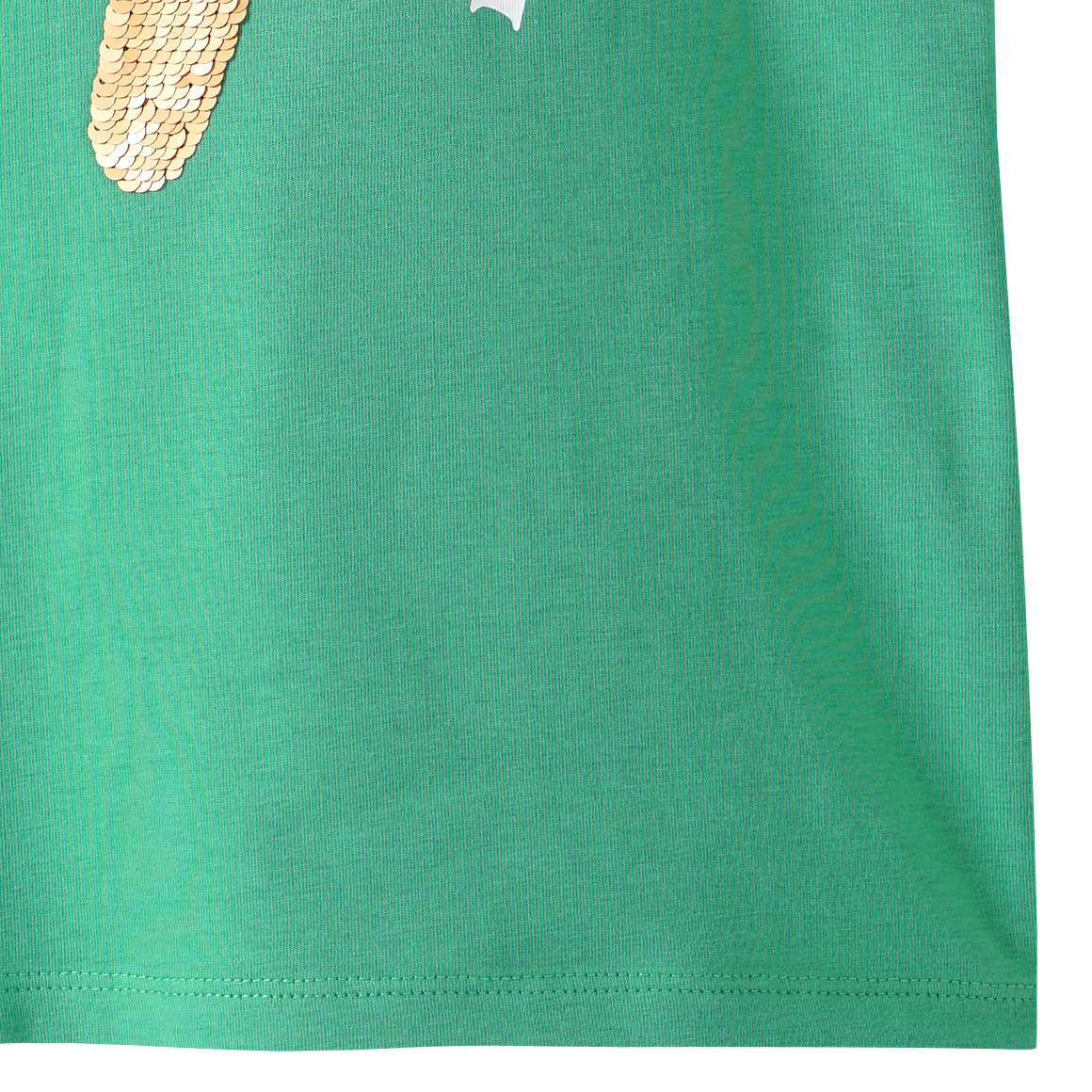 Topolino Mädchen T-Shirt mit Wendepailletten grün