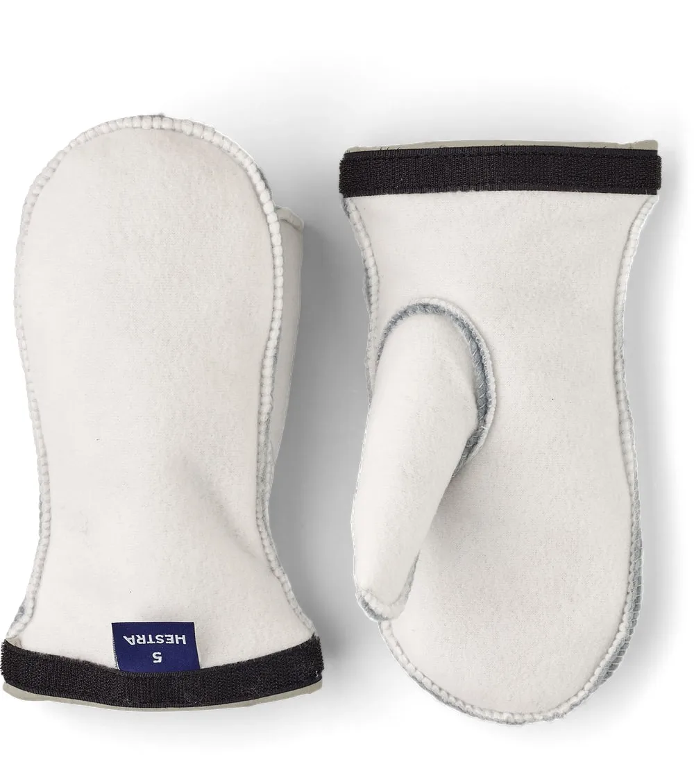 Hestra Heli Ski Jr. Liner - Mitt Offwhite