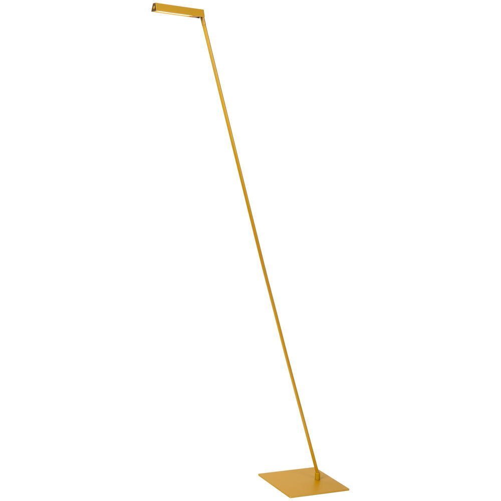LED vloerlamp met leesarm Lavale in oker 3W 130lm