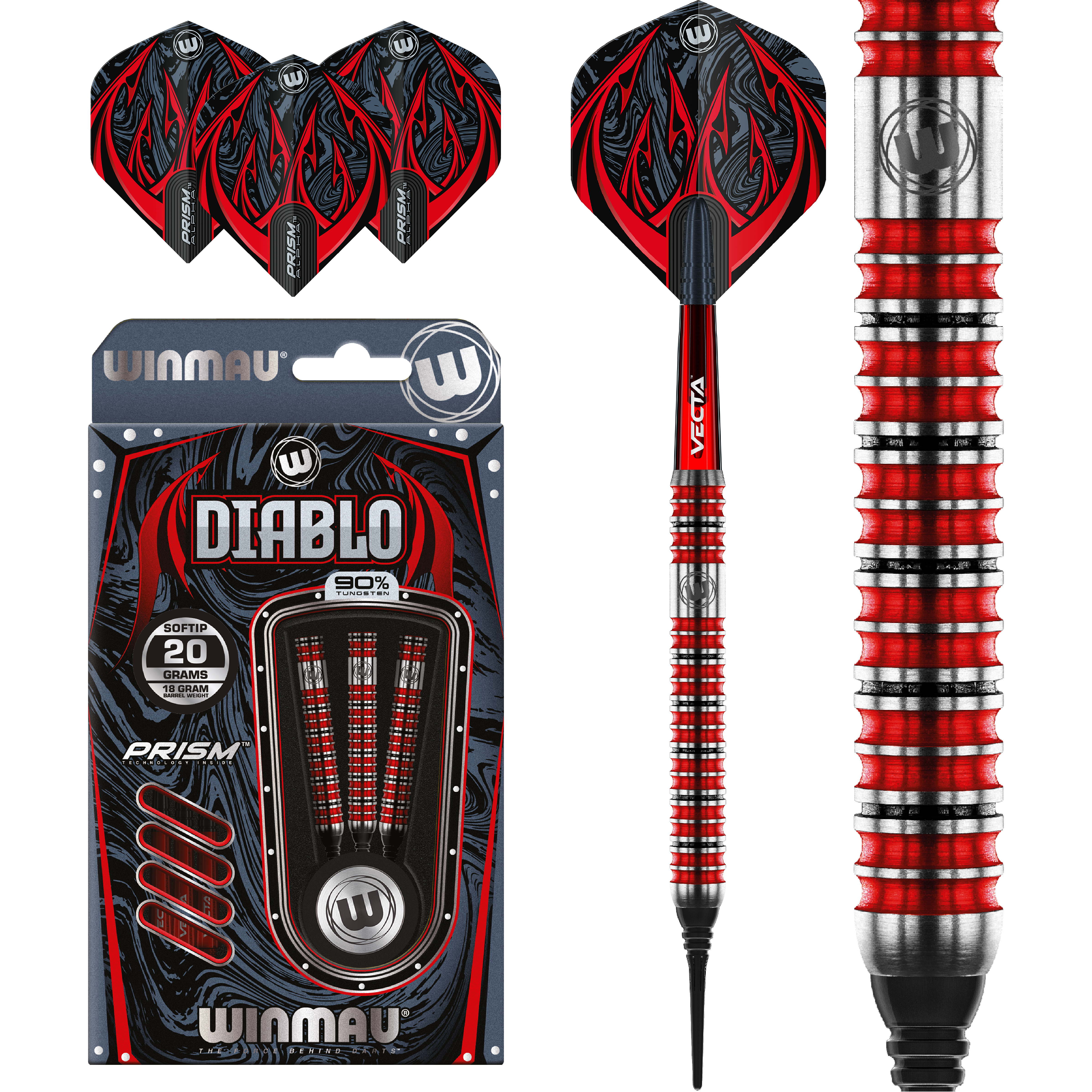 Winmau - Diablo Typ B - Softdart