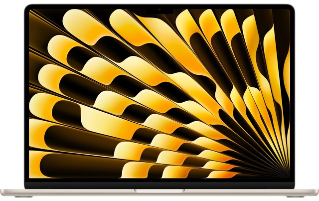 Apple Notebook »Air 15 2025 M4 10C GPU / 24 GB / 512 GB Starlight«