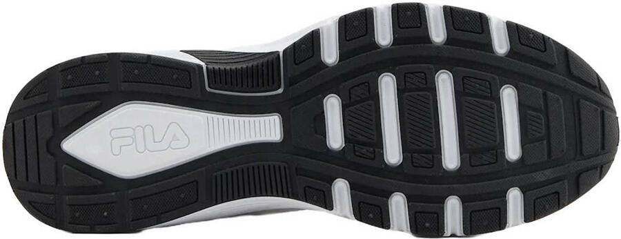 Fila leren sneakers wit zwart