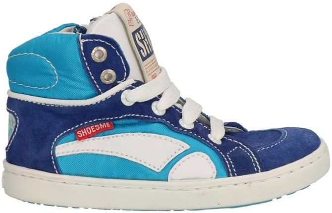 Shoesme Blauw/wit Veterboot Sneakers