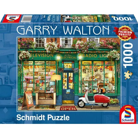 Schmidt Spiele Puzzle - Garry Walton: Elektronik-Shop, 1000 Teile