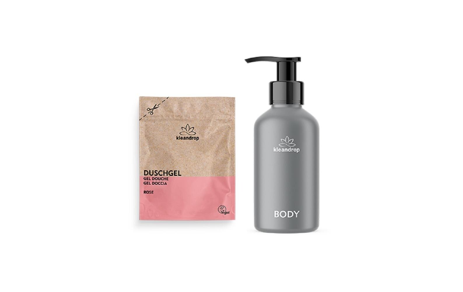 Duschgel Rose Starter-Set 200 mlNatürliche Duschpflege mit sinnlichem Pfingstrosenduft