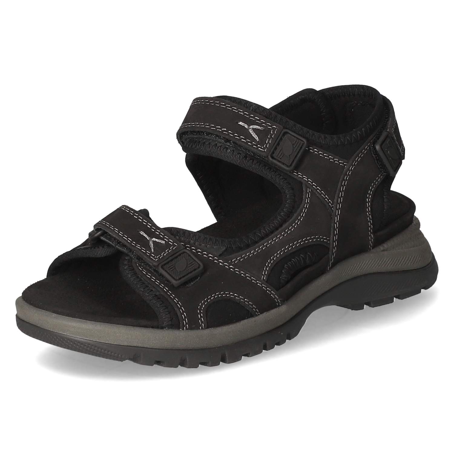 Waldläufer Sandalen SORA - schwarz