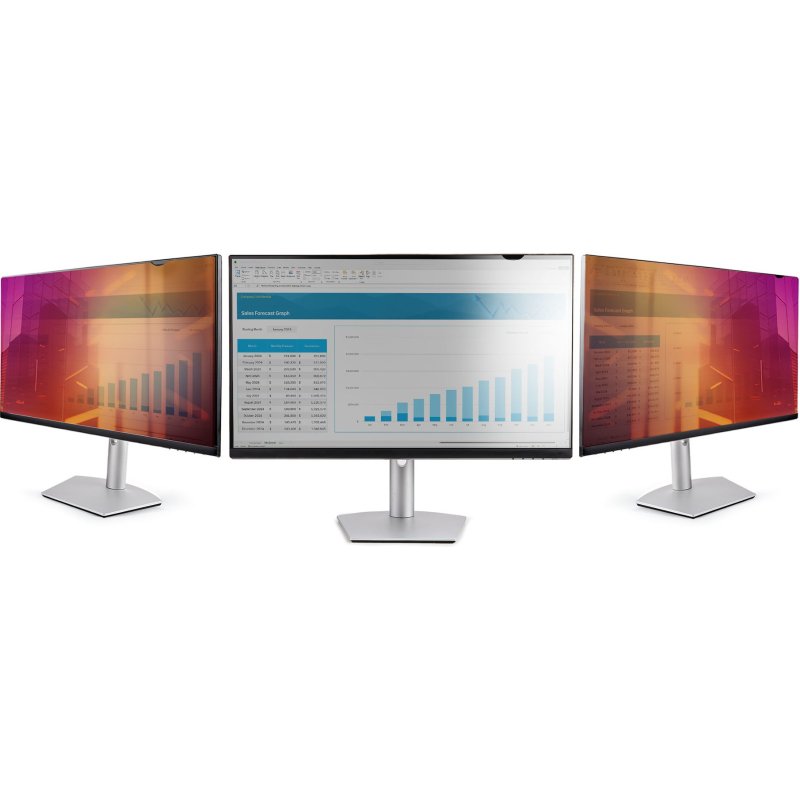StarTech.com Filtre de Confidentialité pour Écran 27 pouces 16:9, Écran de Confidentialité Réversible Or, Filtre Anti Reflet pour Ordinateur Amélioré, Bouclier de Sécurité, +/- 30 Degrés