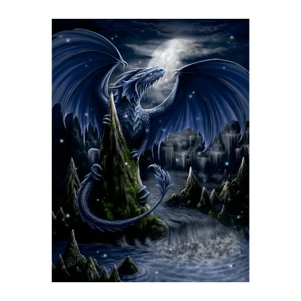 Ravensburger Le Dragon Bleu 1500