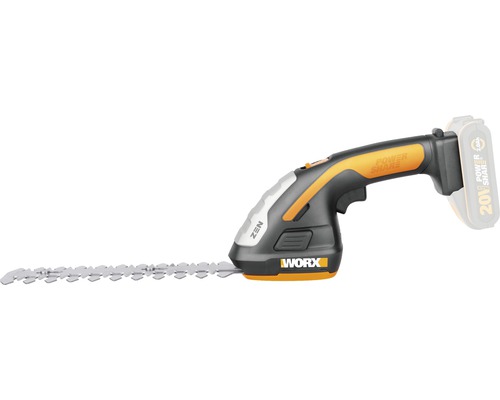 WORX 20V 12cm/20cm snoerloze gras- en struikschaar WG801E.9 + GRATIS bonusartikel: 20V accu WA3644 (4,0Ah)