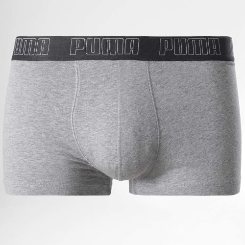 Lot De 2 Boxers Everyday Gris Chiné Gris Anthracite