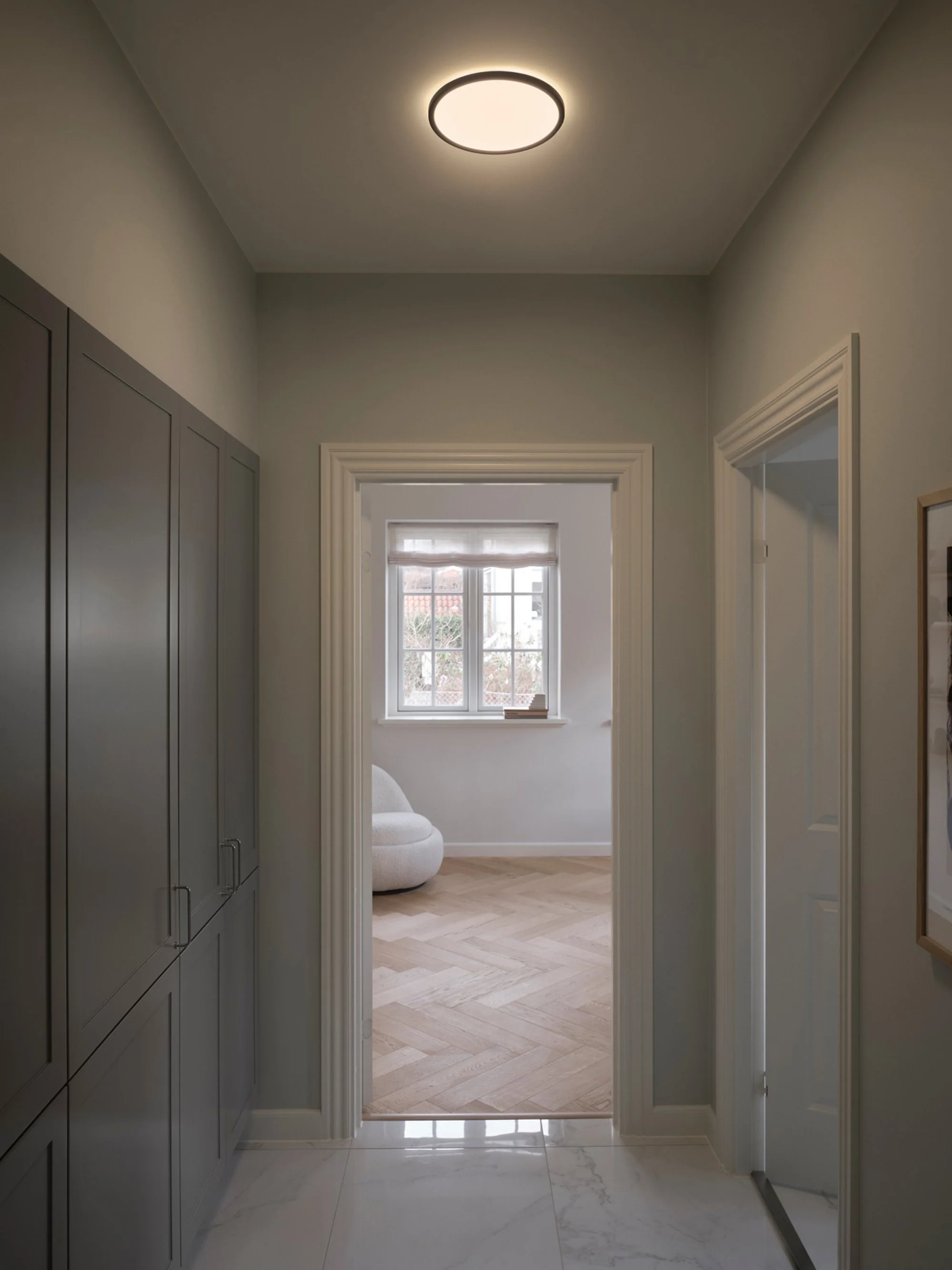 Dimbare LED plafondlamp Oja