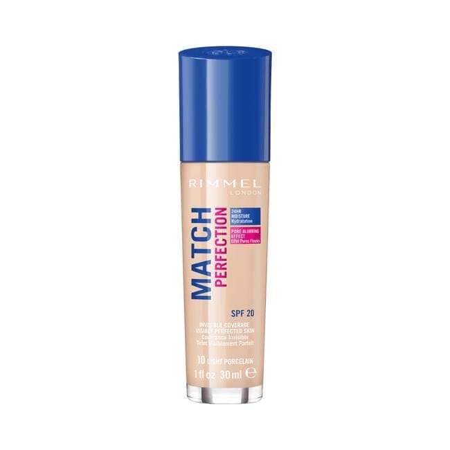 Rimmel London Match Perfection Foundation010 Light Porcelain