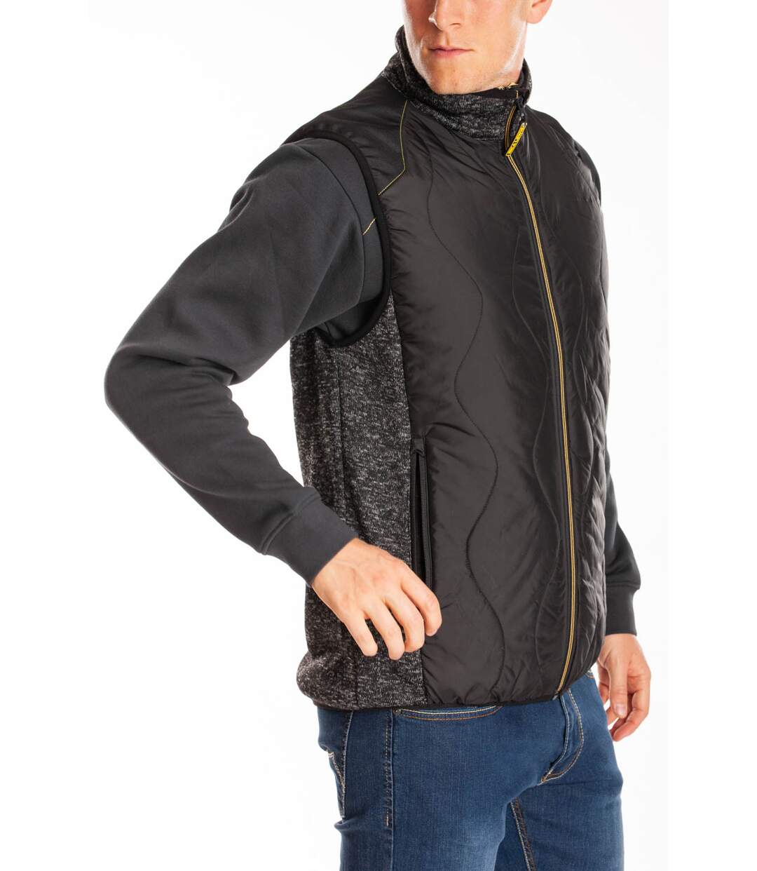 Gilet sans manches matelassé ARCHIE KAKI