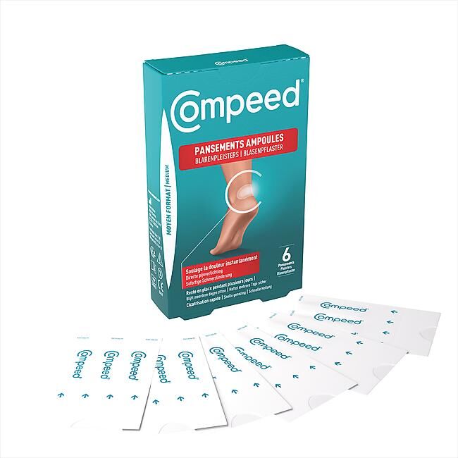 COMPEED - PANSEMENTS AMPOULES MOYEN FORMAT X 6