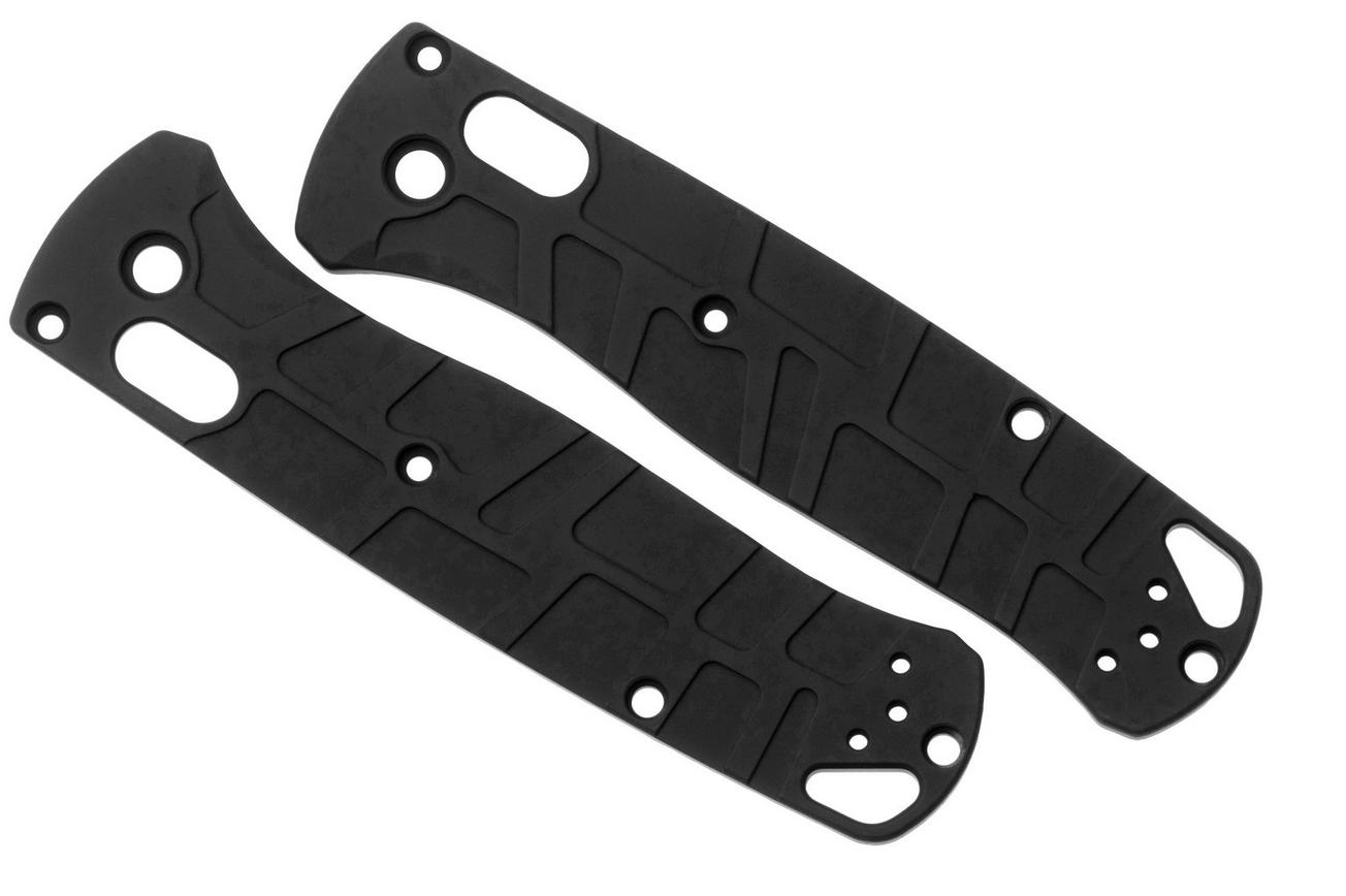 Lex Custom Benchmade Bugout 535 Scales BUTH190 Turtle Armor Black Titanium, handgreepschalen