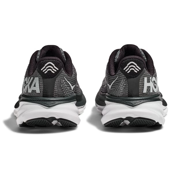 Chaussure running HOKA ONE ONE CLIFTON 9 YOUTH BLACK/WHITE