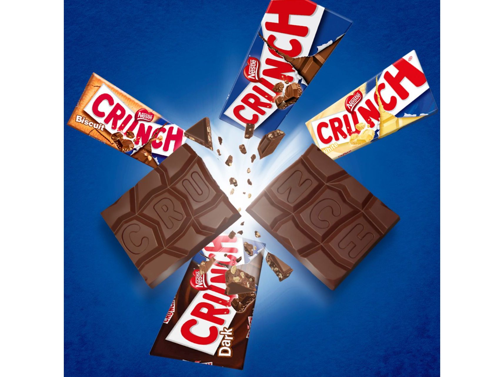 CHOCOLATE NESTLÉ CRUNCH DARK 100G