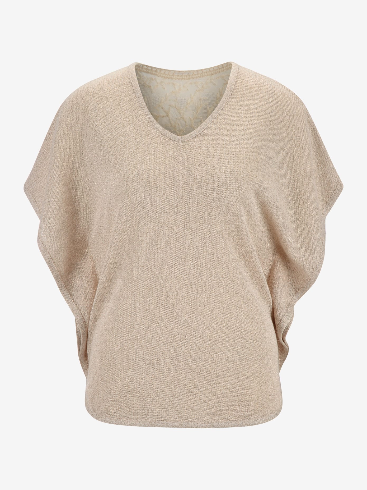 Pull manches chauves-souris décolleté dos dentelle