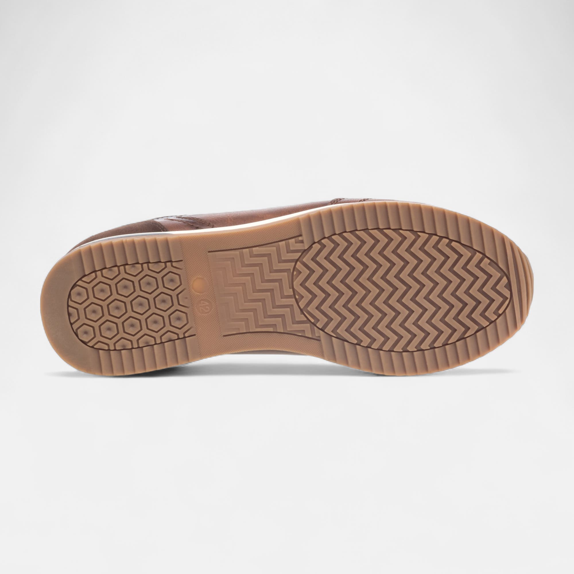 Baskets basses Homme cognac