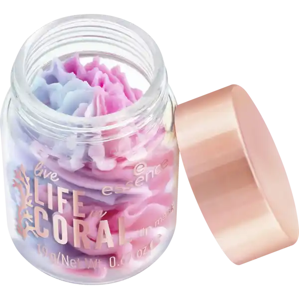 live LIFE in CORAL lip mask 01 Coralicious Vibes!