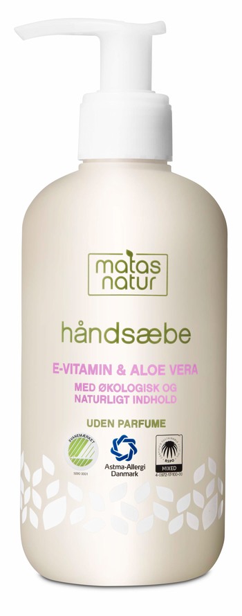 Matas Natur Aloe Vera & E-vitamin Håndsæbe 250 ml