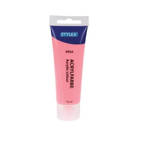 Stylex Acrylfarbe rosa 75 ml