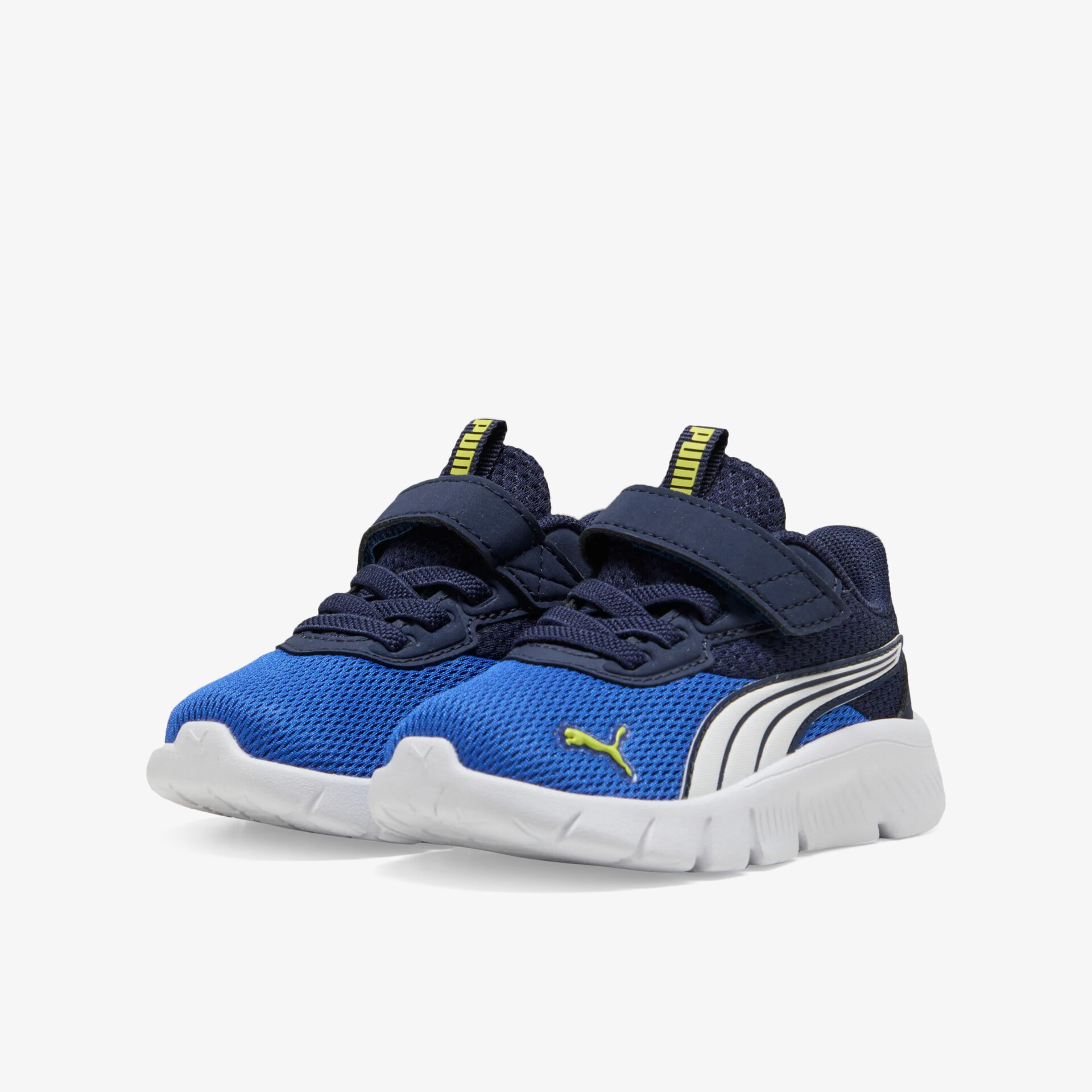 PUMA Flex Focus Kinder Trainingsschuhe blau