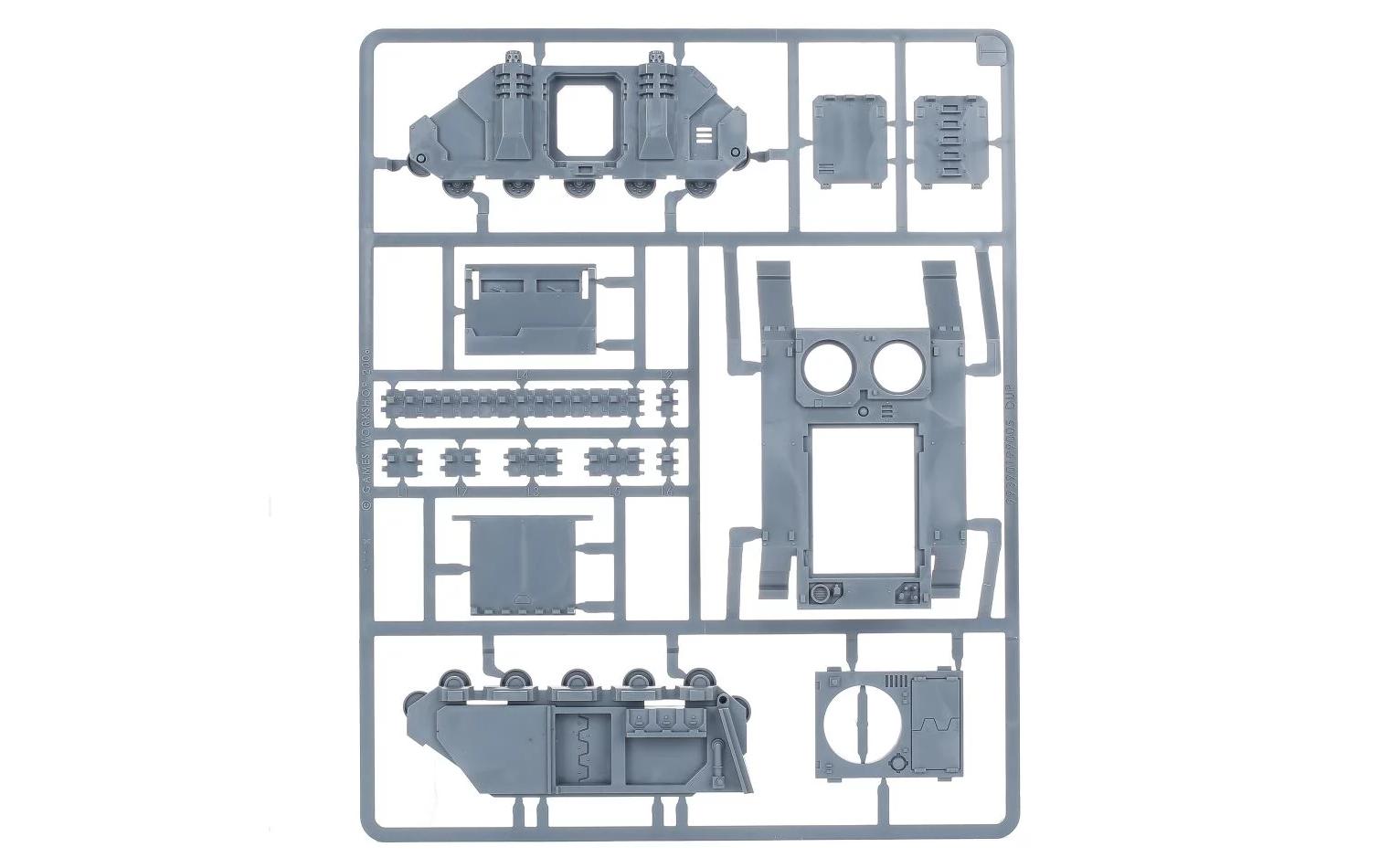 Fahrzeug Warhammer 40.000 Adepta Sororitas RhinoBausatz für 1 Fahrzeug