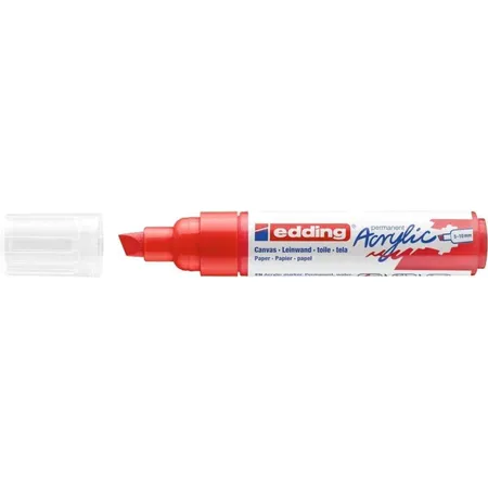 edding 5000 Acrylmarker breit - rot