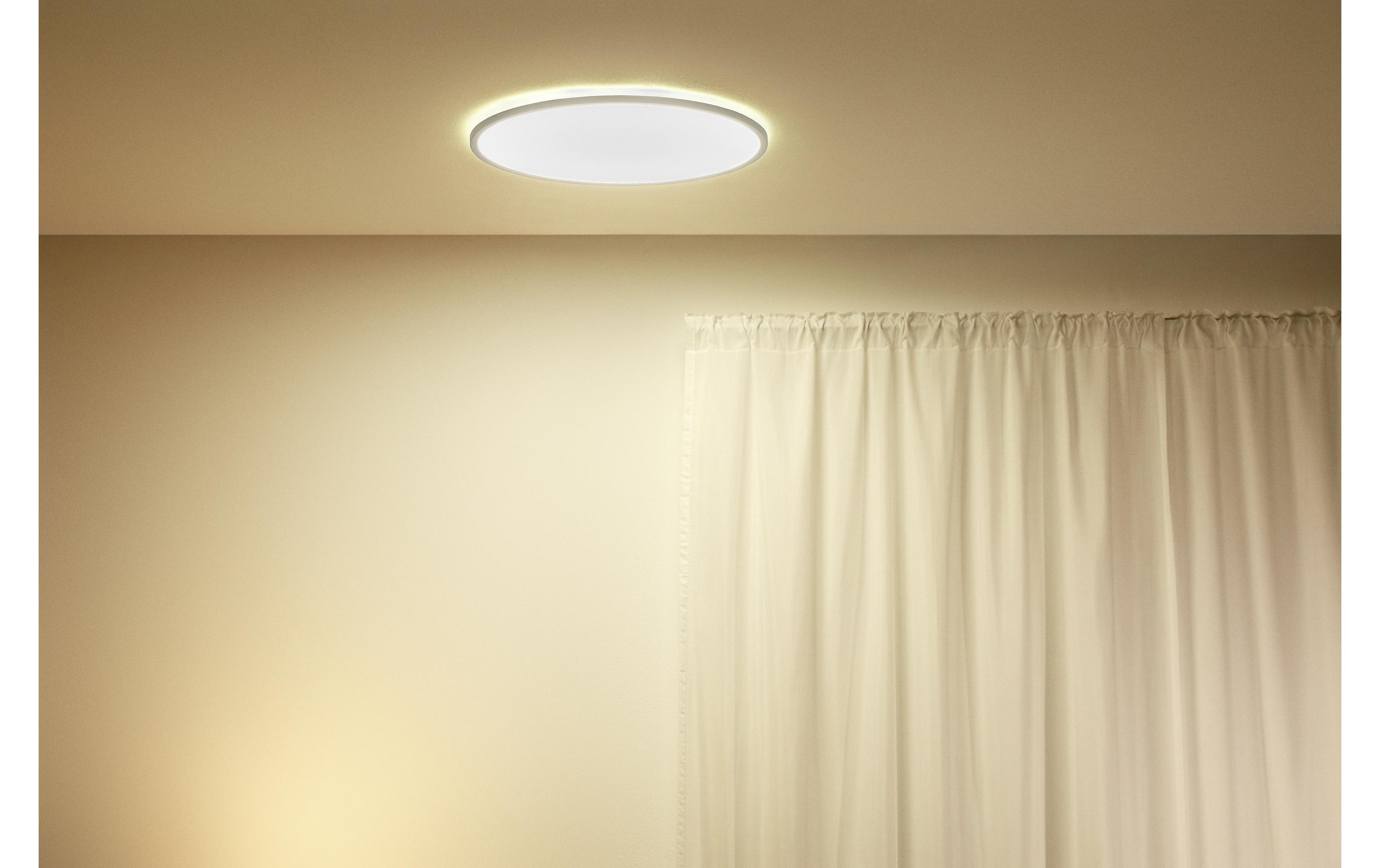 Deckenleuchte SuperSlim, 32 W, 2700 - 6500 K, Weiss<br>LED Deckenleuchte