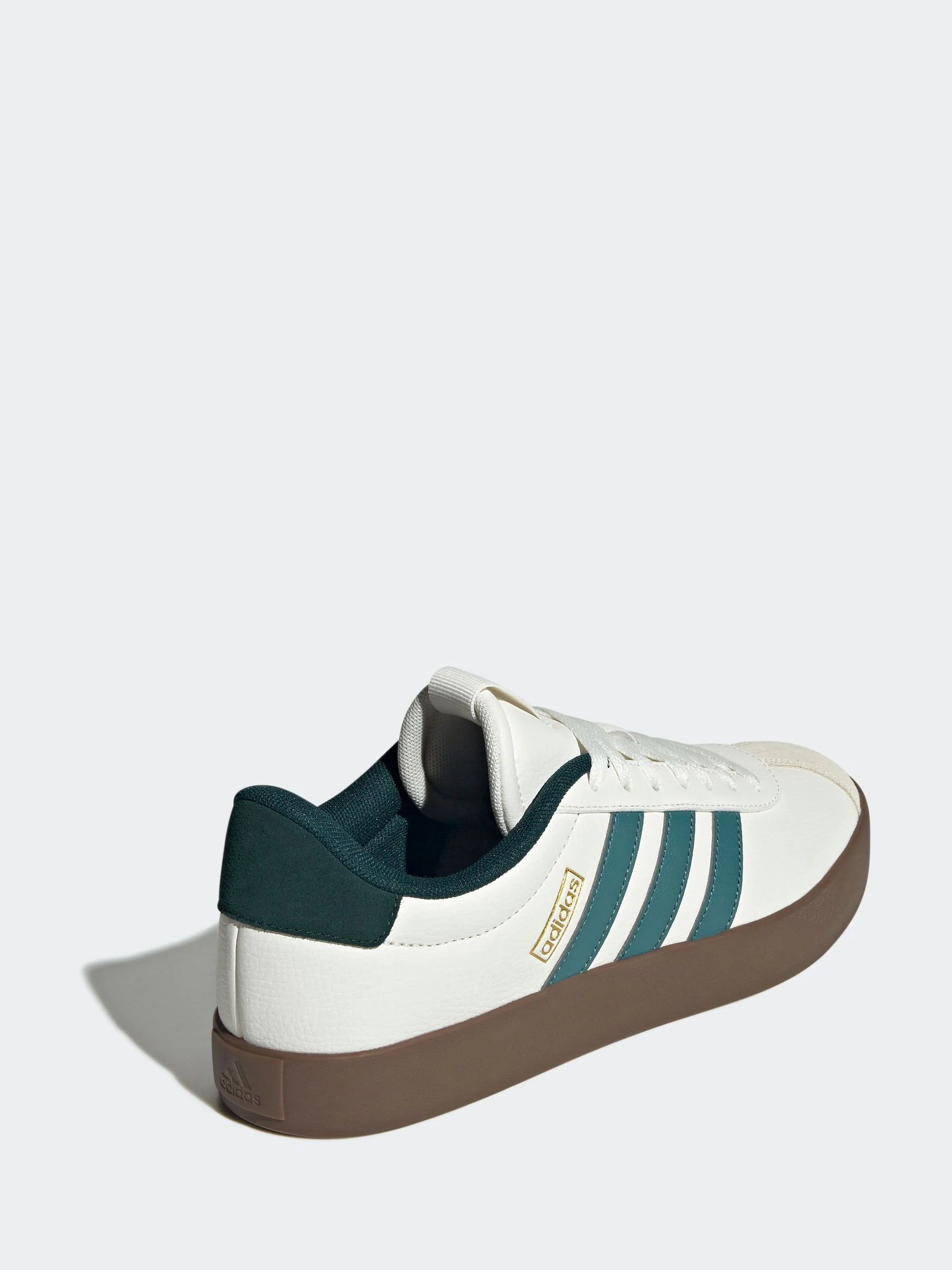 Wit/groen - adidas VL Court sneakers