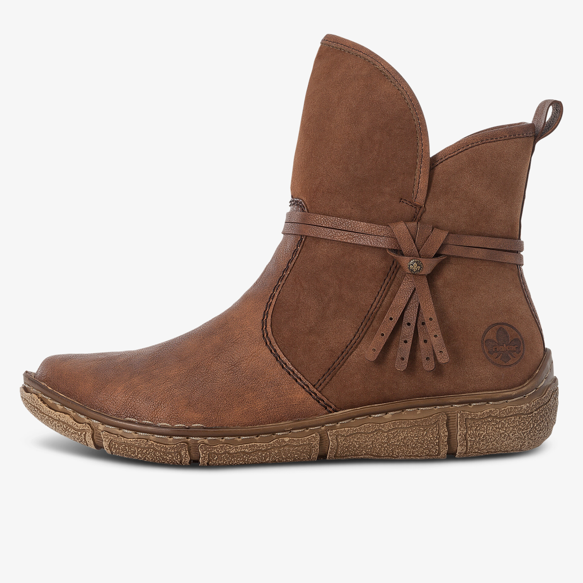 rieker Damen Klassische Stiefeletten braun