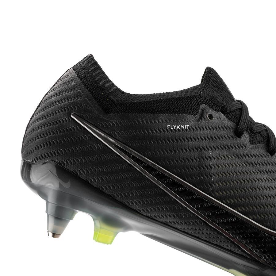 Nike Air Zoom Mercurial Vapor 15 Elite SG-PRO Anti-Clog - Noir/Gris/Blanc/Jaune Fluo