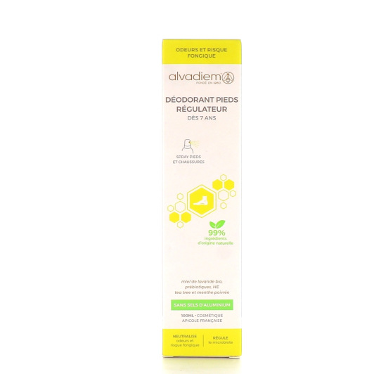 Déodorant régulateur pour pieds Alvadiem
