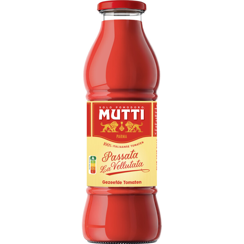 Mutti Passata gezeefde fluweelzachte tomaten