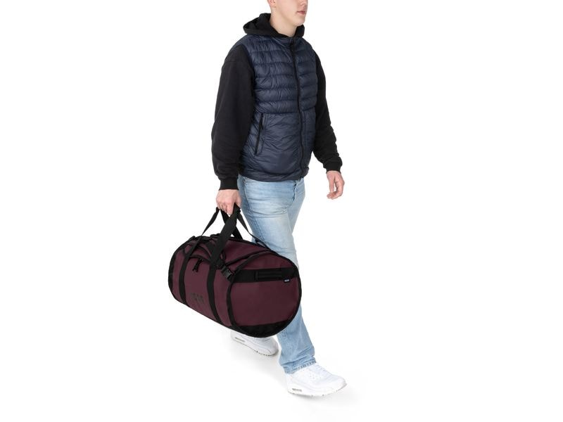 KOOR Duffle Bag Sooma 50 l, Maroon Wasserabweisende Reisetasche